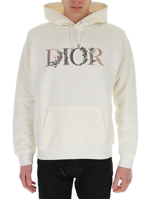 dior crewneck white|Dior men's hoodie.